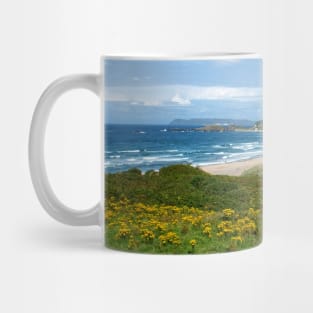 Another angle on Whitepark Bay, Antrim, Northern Ireland Mug